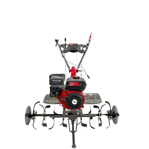 Power Weeder - Iron Build, 7-9 Hp Engine, 400 Kg/hr Cutting Capacity | Efficient Agricultural Tool For Fast Weeding