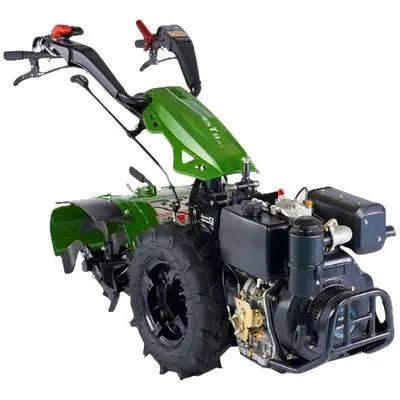 Power Weeder - Iron Build, 7-9 Hp Engine, 400 Kg/hr Cutting Capacity | Efficient Agricultural Tool For Fast Weeding